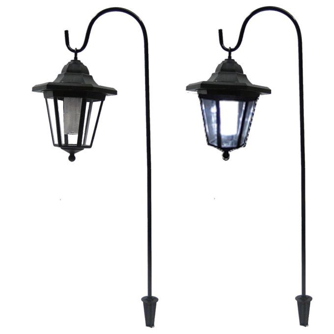 Luminaria solar para jardim 2 peças em pvc EC23184d1 1392 colonial 4